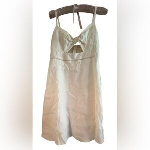 Shore the Brand Coronado Mini Dress White NWT Large MSRP $158